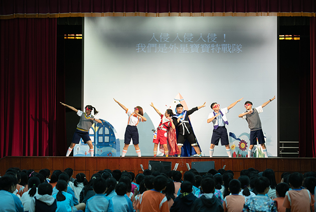 音樂劇進小學 孩子開心學習校園安全