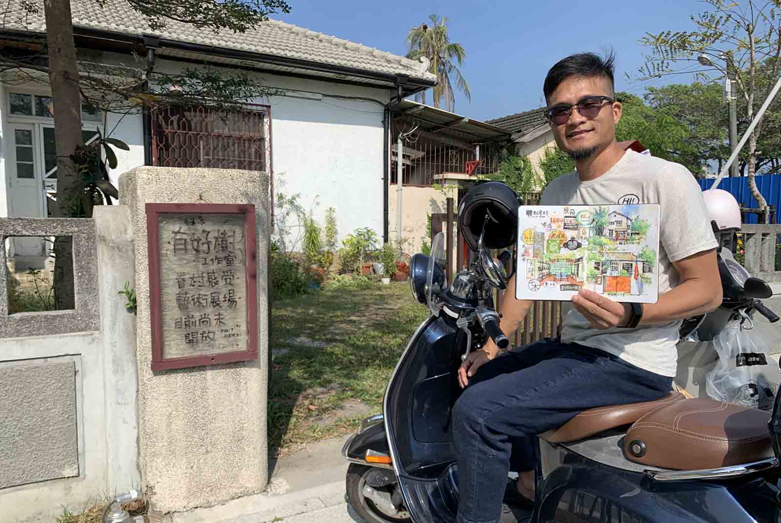 【讓台灣更美的社計職人】畫我屏東　我驕傲　鄭開翔用街畫發現屏東