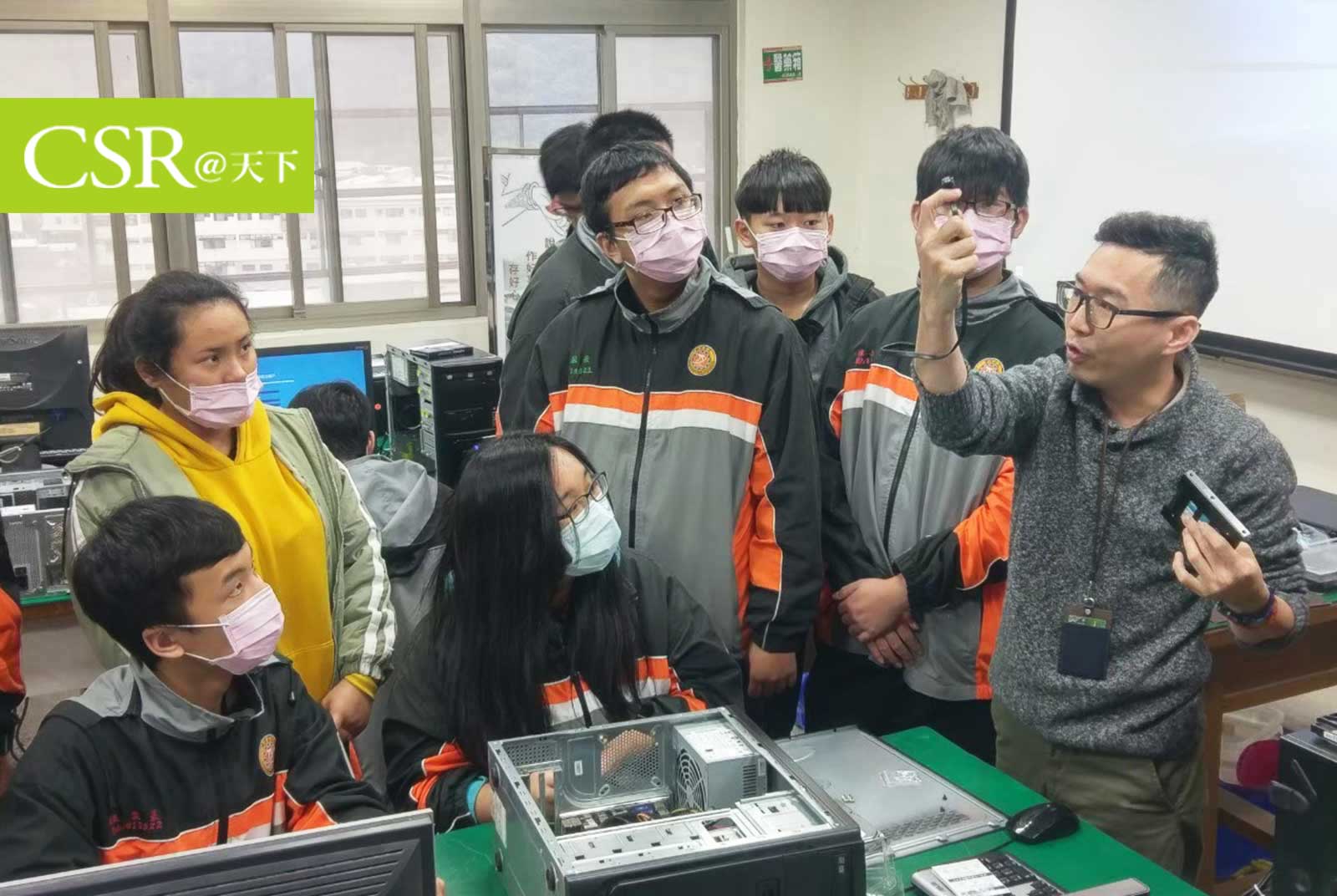 【2020CSR一百強】筆電也能「以租代買」　 技嘉的循環經濟還讓學生當起電腦醫生