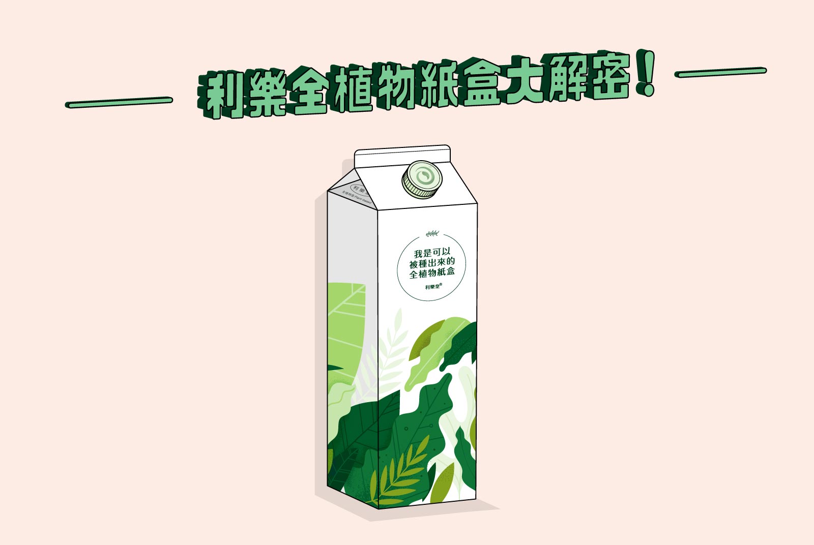 你所不知道的全植物紙盒大解密！