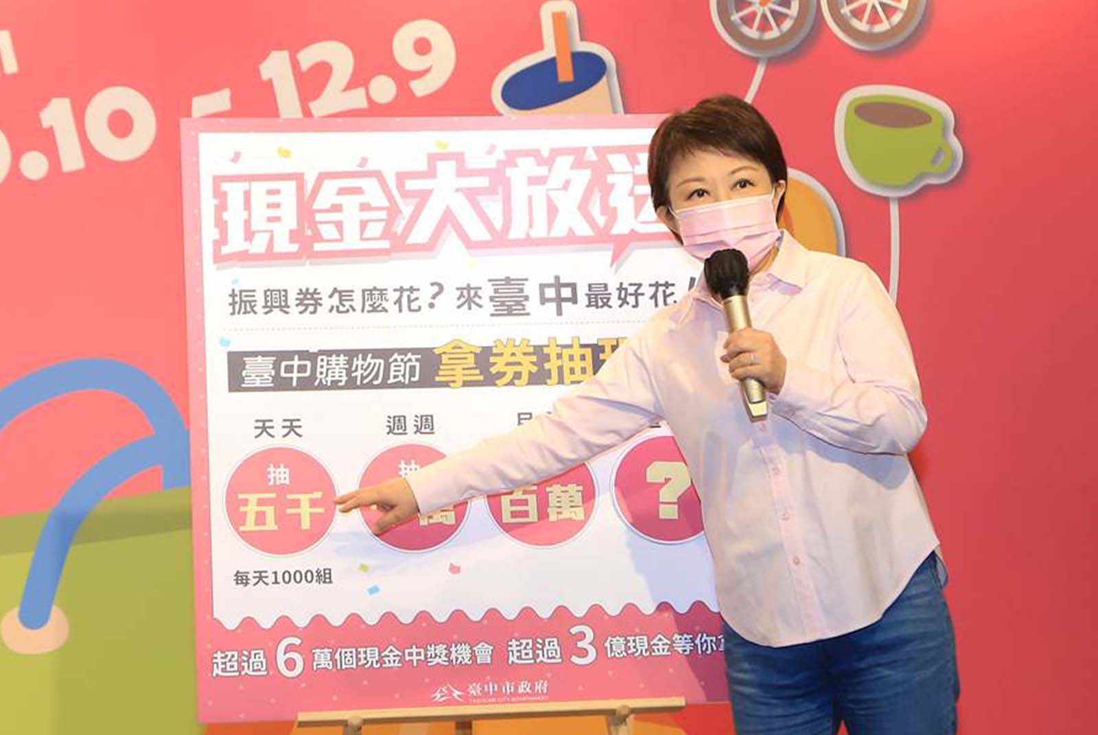 2021臺中購物節開跑 振興消費，帶動上百億商機 迎向富市臺中願景