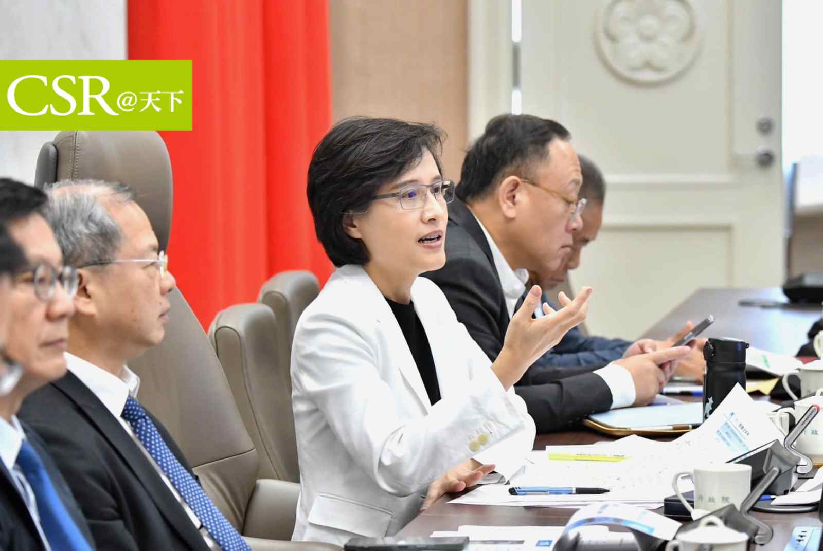 鄭麗君出任第一位「台灣永續長」，彭啟明任永續長聯盟秘書長　將提高政府綠色採購比例