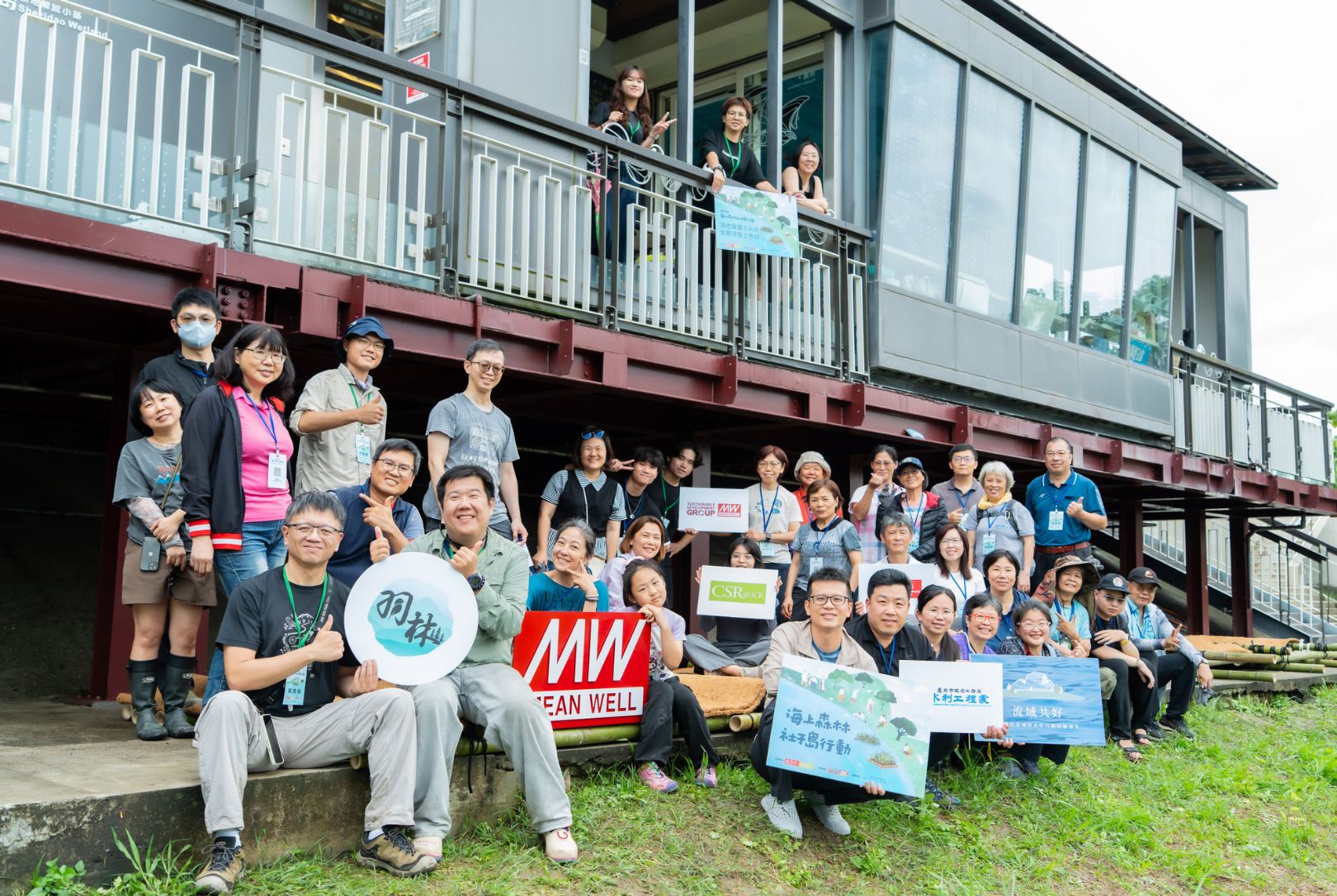 在離台北最近的濕地裡，為水鳥蓋一棟「咖啡廳」——社子島生態浮島工作坊