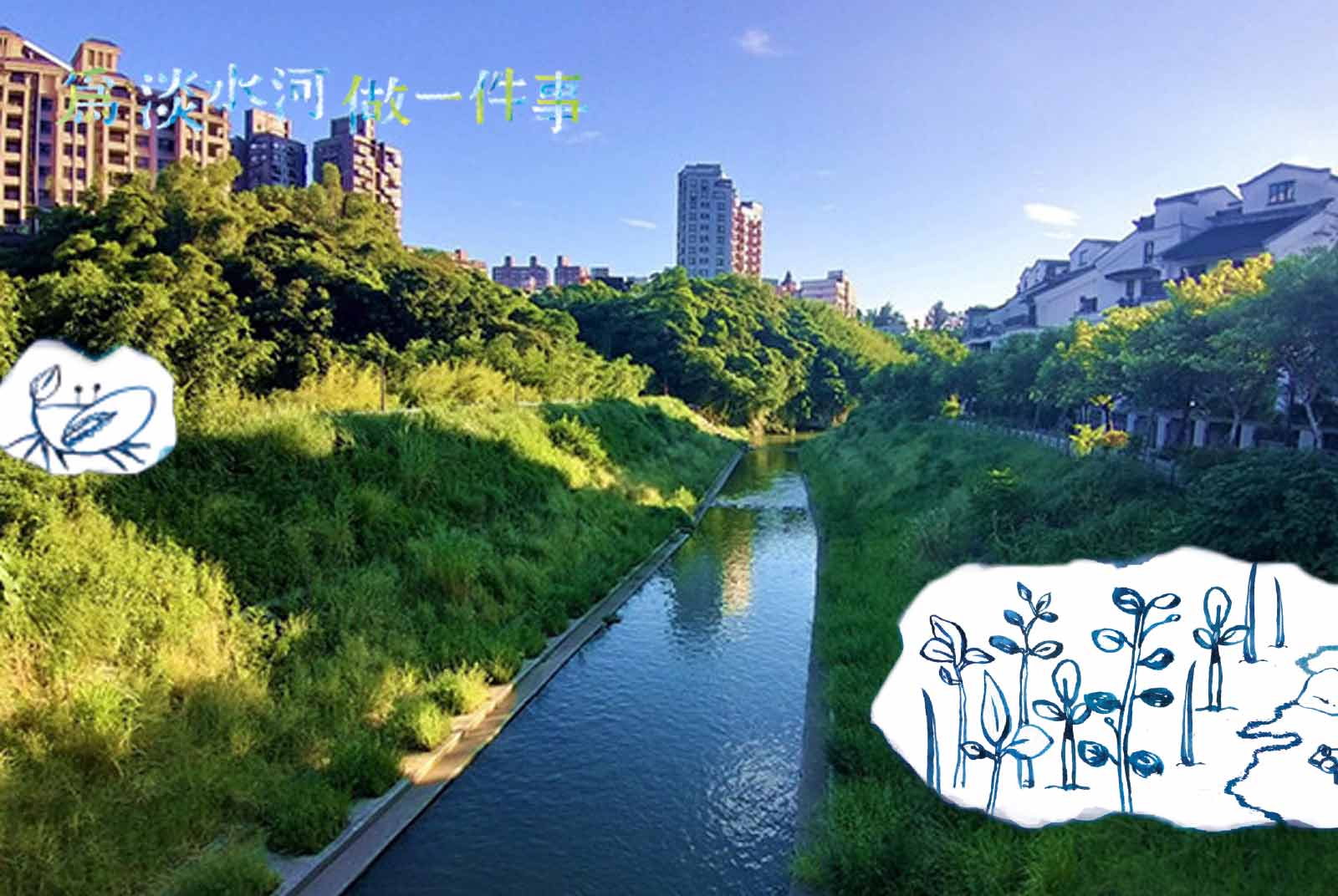 【為淡水河做一件事】宏盛建設：從種一棵樹、護一條溪開始，守住我們的未來